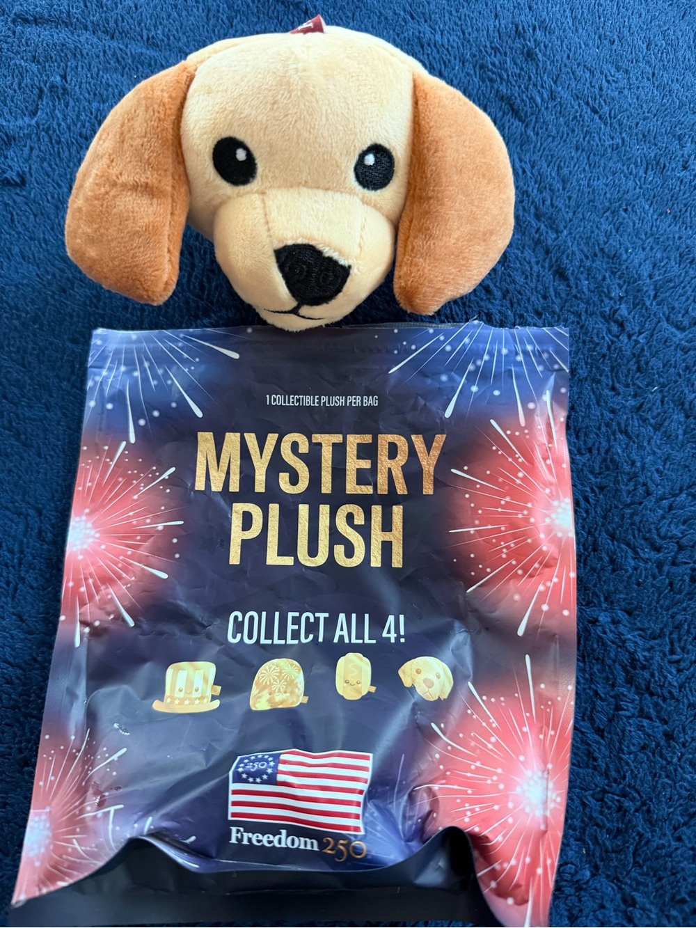*NWT* Freedom250 Mystery Plush Yellow Lab